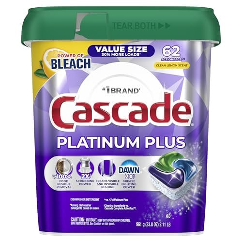 Cascade Platinum Plus Dishwasher Detergent Pods 70 Count Deal