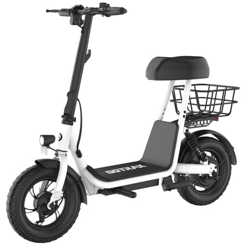 Gotrax A5 Electric Scooter w/Seat 12" Pneumatic Tire