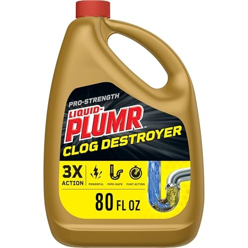 Liquid-Plumer Pro-Strength Full Clog Destroyer 80-Oz Deal