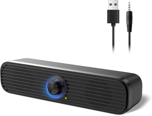 1Mii Dual 3W Stereo 3.5mm Computer Speakers