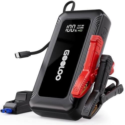 GOOLOO G7 3000A Lithium Jump Starter with Built-in Cable Deal