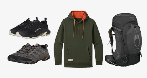 Hiking Boots, Backpacks & More! Deal