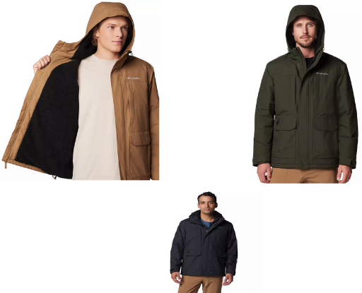 Columbia Men's Landroamer Sherpa Lined Jacket S-XXL (3 Colors)