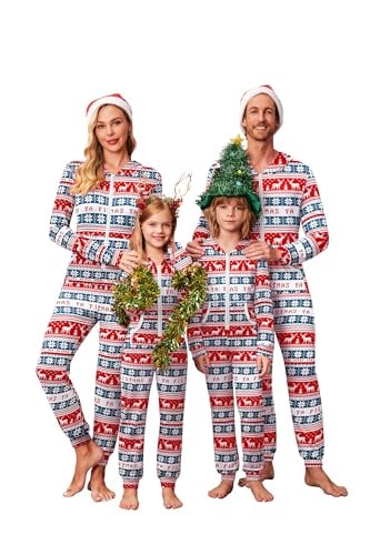 Ekouaer Family Christmas Matching Sets