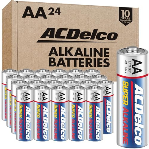 ACDelco Double AA Batteries 24-Count