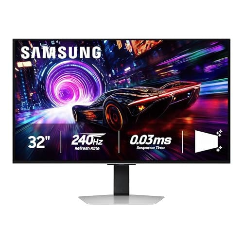 Samsung 32” Odyssey QD-OLED G8 4K 240Hz Gaming Monitor
