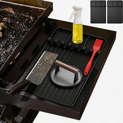 2 PCS Silicone Griddle Tools Mat for Blackstone Deal