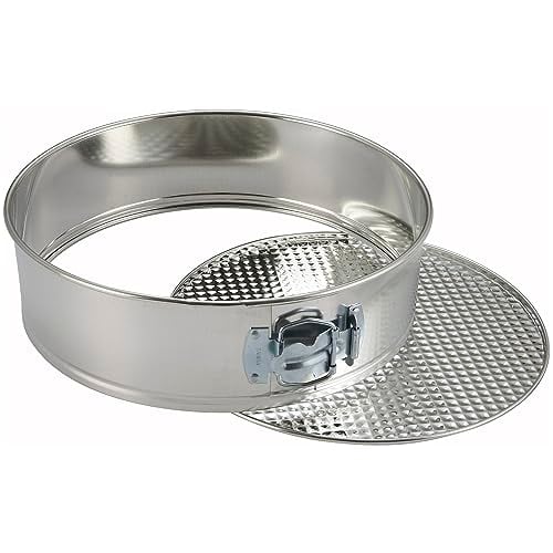 Winco Spring Form Cake Pan with Loose Bottom, 8-Inch Tin