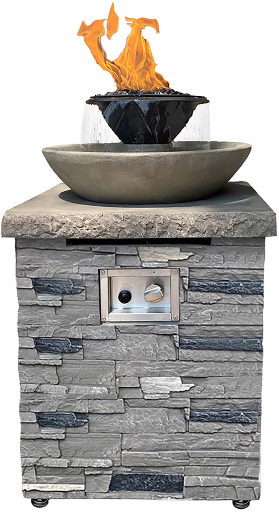 Prokan AquaFlame Water & Fire Pit w/ Cover Deal