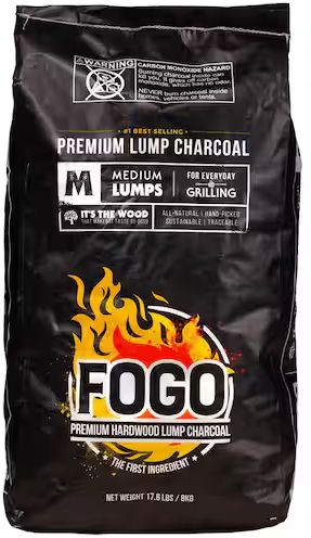 YMMV | FOGO 17.6 lb. Premium Wood Lump Charcoal Deal