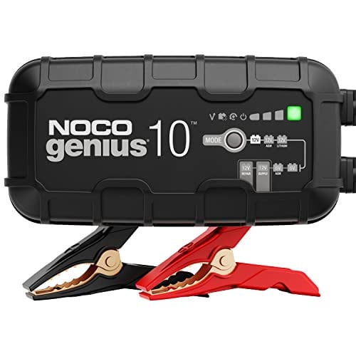 (Resale) NOCO Genius10 10-Amp 6V & 12V Fully-Automatic Smart Battery Charger & Maintainer (Used - Like New)