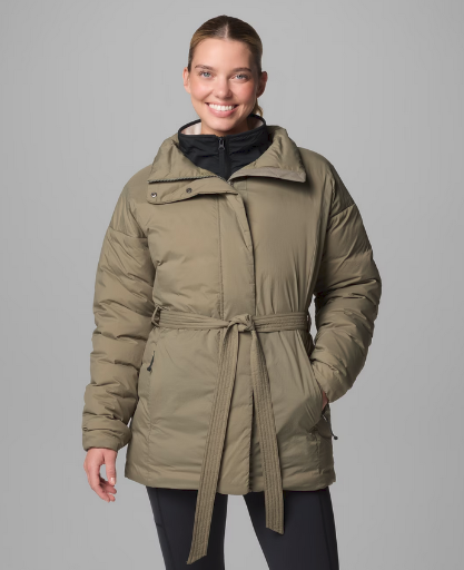Columbia Women's Ardenwood Novelty Down Jacket (Stone Green)