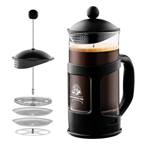 Ovente 12-Ounce French Press Coffee Maker