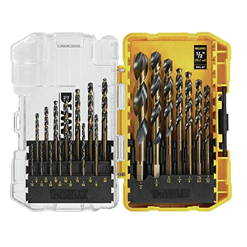 DEWALT Drill Bit Set, 21-Piece, 135 Degree Split Point