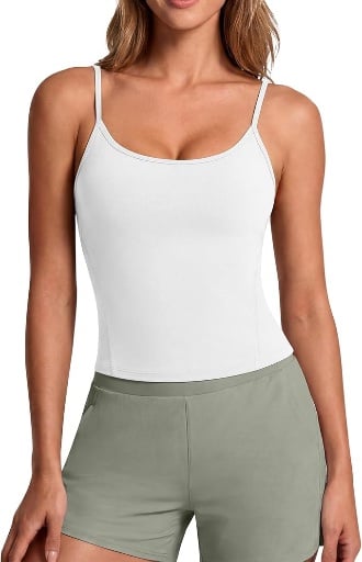 G4Free BareFeel Built in Bra Camisole Tops