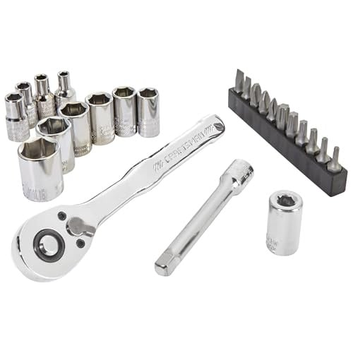 CRAFTSMAN 24-Piece Mechanics Tool Set, 1/4 Inch Drive SAE Deal