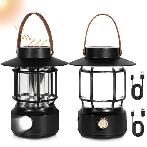 TrixHub 1000LM LED Camping Lantern 2-Pack Deal