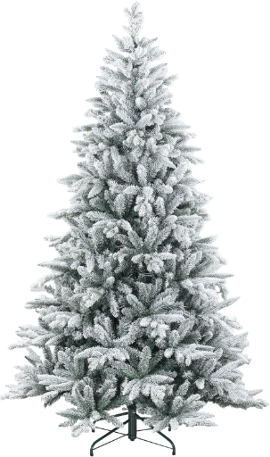 7-ft Artificial Flocked Christmas Tree Deal