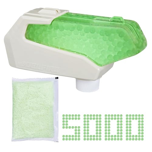 Nerf Pro Gelfire Nightfall Hopper & 5000 Glow in The Dark Dehydrated Rounds