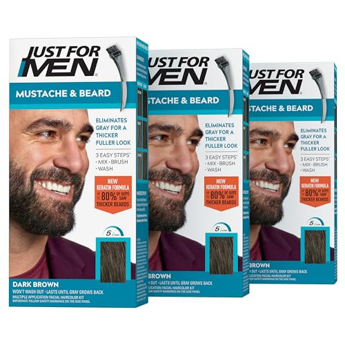 Just For Men Mustache & Beard Coloring for Gray Hair