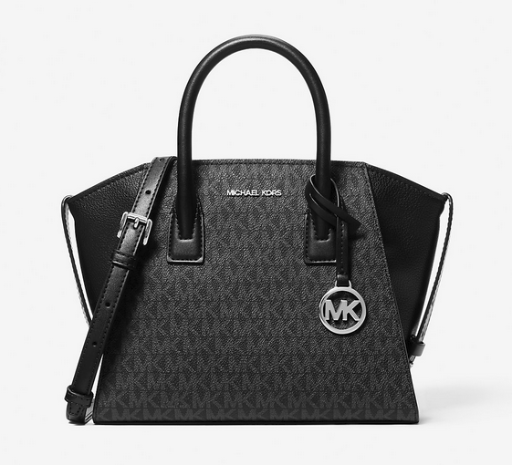 Michael Kors Avril Small Signature Logo Satchel Deal