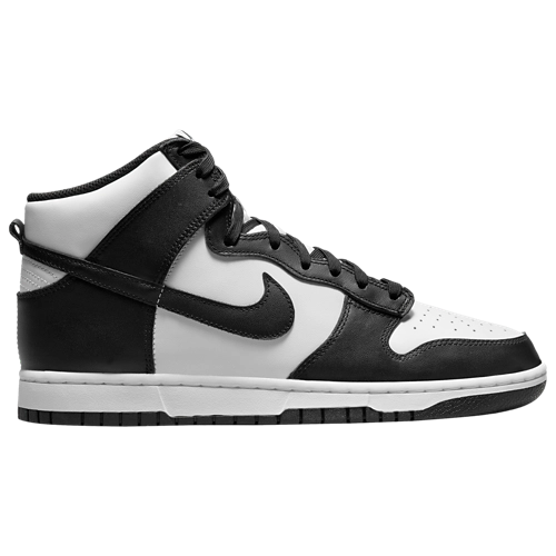 Nike Men's Dunk High Retro Shoes (White/Total Orange/Black)