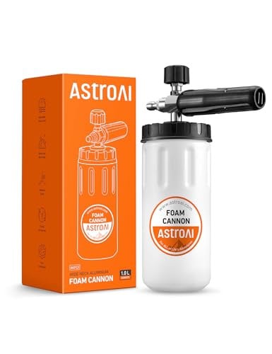 AstroAI Foam Cannon for Pressure Washer with 1/4" Quick Connector Plug Deal