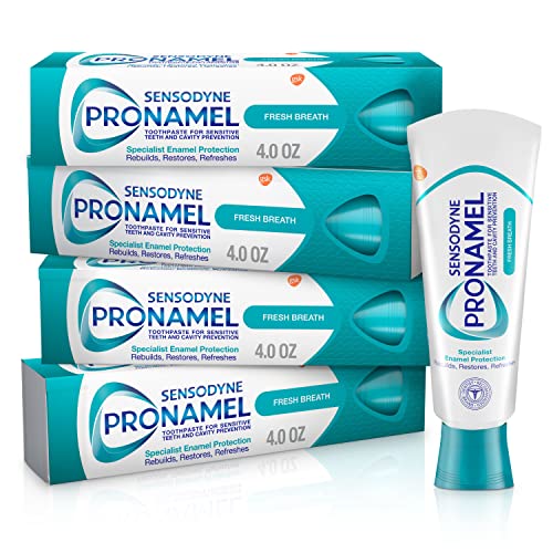 Sensodyne Pronamel Fresh Breath Enamel Toothpaste 4 oz (4 Pack)