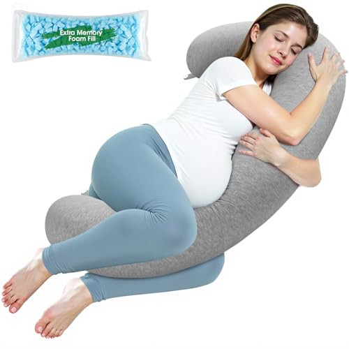C-Shaped Memory Foam Body/Maternity Pillow