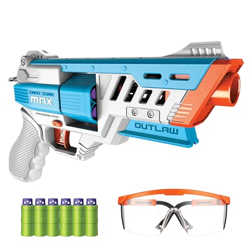 Dart Zone Max Nitroshot+ Outlaw High-Powered Hammer Prime Half-Length Pro Dart Blaster Deal