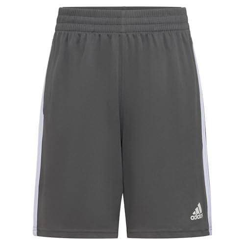 adidas boys Classic 3-stripes Shorts Grey Five Adi X-Large Deal