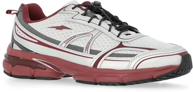 Avia Women's Fashion Bungee Sneakers (Silver)