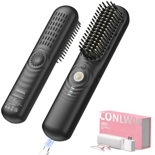 CONLWIN Z6-LF01 Cordless Hair Straightener Brush Deal