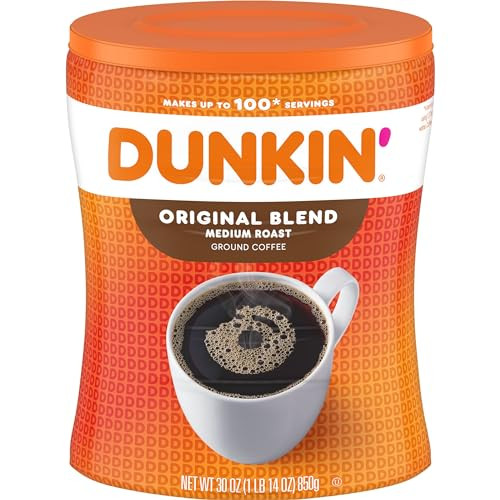 Dunkin' Original Blend Medium Roast Ground Coffee 30 Ounce