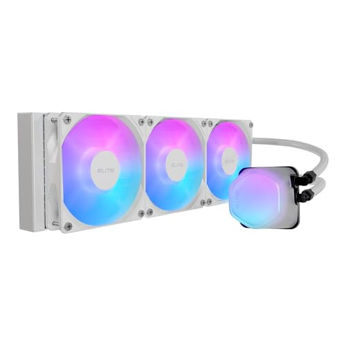 Cooler Master 360 Elite Liquid White AIO CPU Liquid Cooler