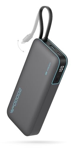 CUKTECH 20000mAh 45W Power Bank w/ Built-in USB-C Cable Deal