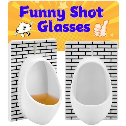 Urinal Shot Glasses Set