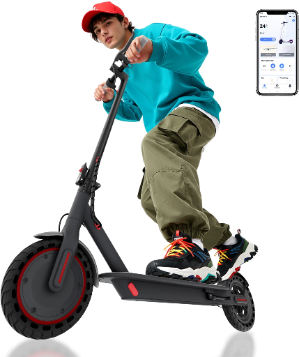 Ladped LP80 Electric Scooter 350W 21 Miles Range 19 MPH