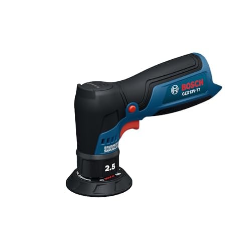 BOSCH GEX12V-77N Cordless Random Orbital Sander 12V 3 Inch Deal