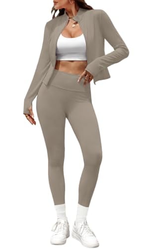 Alaroo 2 Piece Workout Sets with 4 Pockets Deal