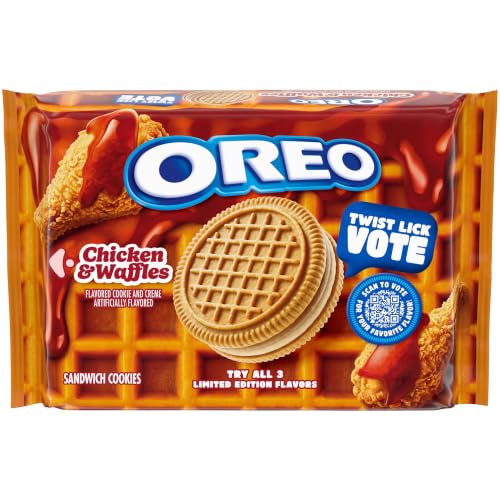 OREO Chicken and Waffles Sandwich Cookies 10.68 oz