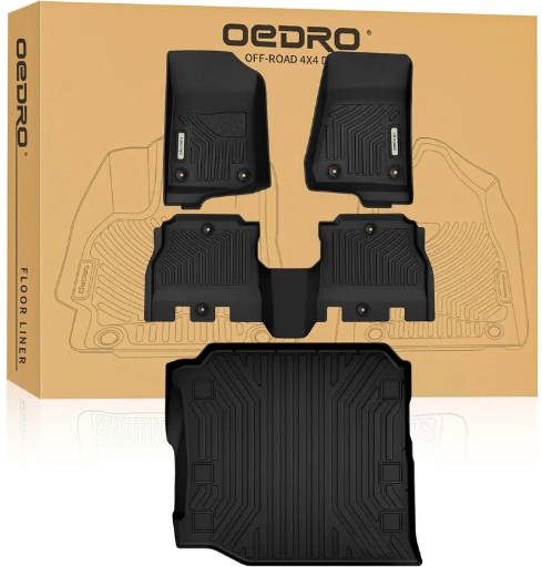Jeep Wrangler JL Unlimited 4-Door All-Weather TPE Floor Mats Deal