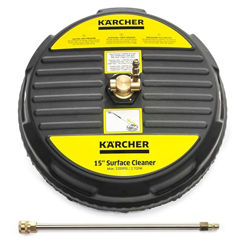 Karcher 15" Pressure Washer Surface Cleaner Attachment