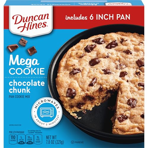 Duncan Hines Mega Cookie Chocolate Chunk Pan Cookie Mix 7.8-Oz