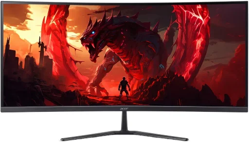 Acer Nitro ED340CUR X 34" 3440x1440 200Hz 1ms Curved Monitor Deal