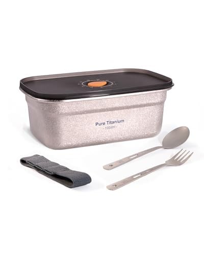 Ultralight Titanium Food Kit with 1 Liter Capacity Deal