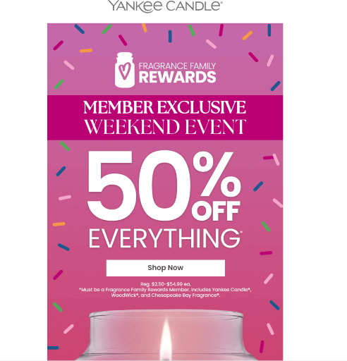 Yankee Candle SALE Deal