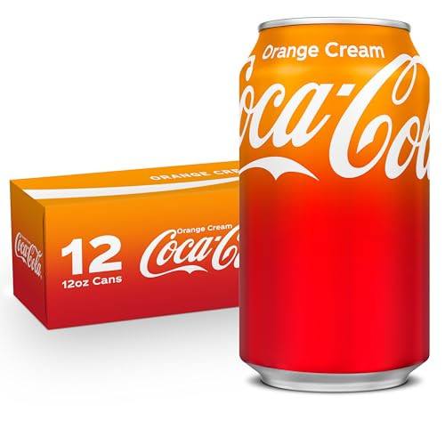 Coca-Cola Orange Cream Soda Soft Drink 12-Pack