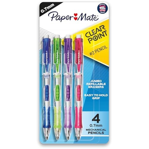 Paper Mate Clearpoint Mechanical Pencils 6-Pack