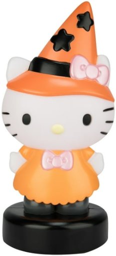 Halloween Blow Mold Decor Hello Kitty in Orange Costume Sanrio 12"